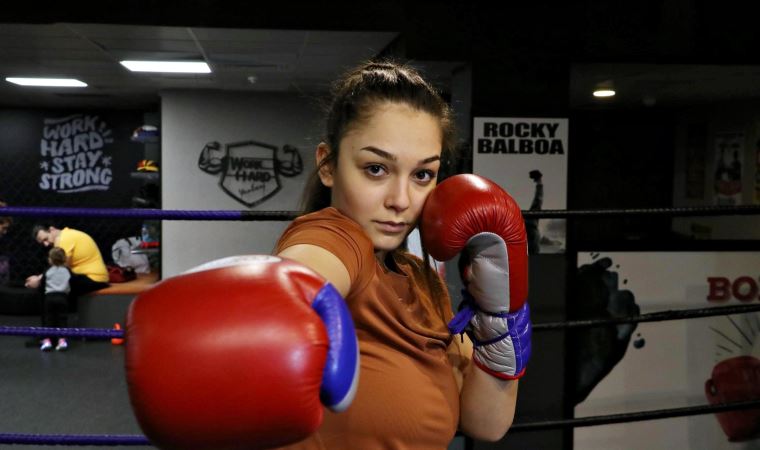 Kadın boksör Dilara Yücel'in şaşırtan öyküsü!