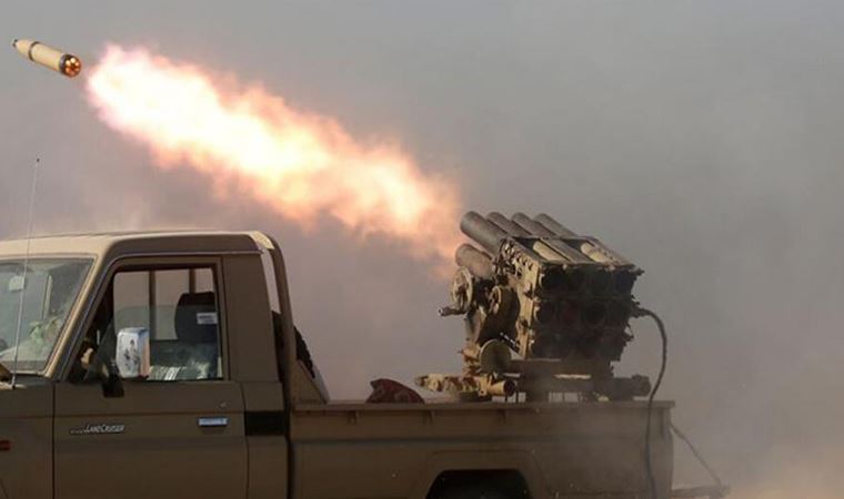 Bağdat'ta roketli saldırı!