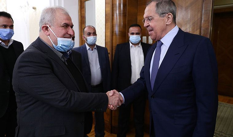 Rusya Dışişleri Bakanı Lavrov, Hizbullah temsilcileriyle görüştü