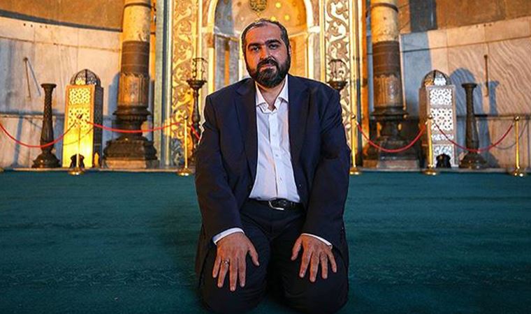 Ayasofya Camii imamı Mehmet Boynukalın'dan dolar artışı sonrası tweet
