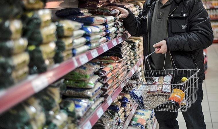 Halkın enflasyonu araştırması: Gıda fiyatları bir önceki aya göre yüzde 2,5 arttı