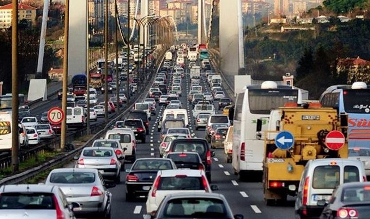 İstanbul’da trafik yoğunluğu yüzde 74’e ulaştı