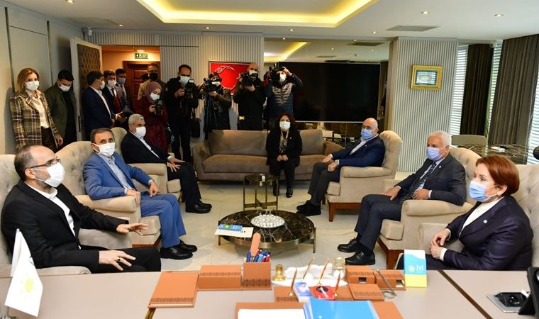 Akşener, HÜDA-PAR Genel Başkanı ile görüştü