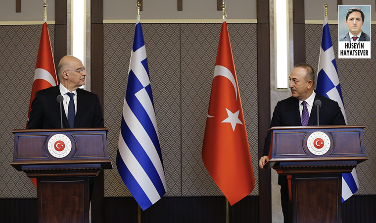 Ο Έλληνας υπουργός και ο Çavuşoğlu φώναξαν αμοιβαία κατά την επίσκεψη, όπου αναμένεται να μειωθεί η ένταση