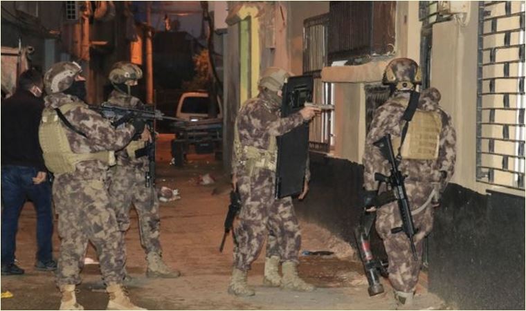 Adana'da terör örgütü IŞİD'e yönelik operasyon düzenlendi