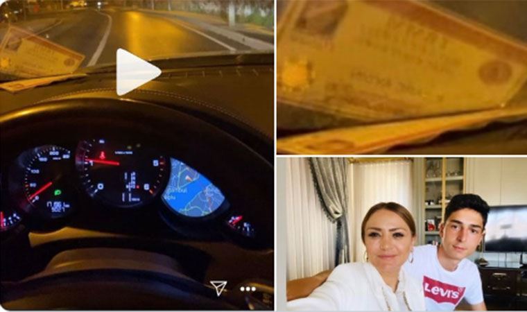 AKP'li Sare Aydın'ın yeğeninden milletvekili araç kartıyla Porsche şov!