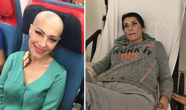 3. kez kansere yakalanan şarkıcı Gülay, ameliyata girmeden önce
