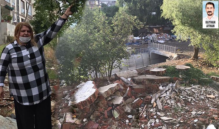 Çekmeköy’de ‘Dere Islahı’ denilerek yıkılan gecekonduların yerine site yapıldı
