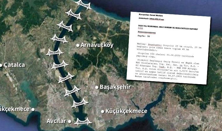 Ongun, Kanal İstanbul illüzyonunun belgesini paylaştı