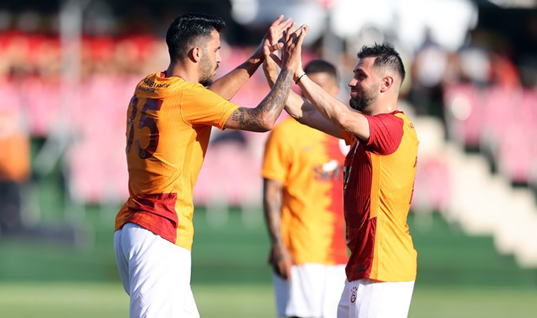 Galatasaray'da Aytaç Kara ve Christian Luyindama, Dinamo Bükreş maçını değerlendirdi