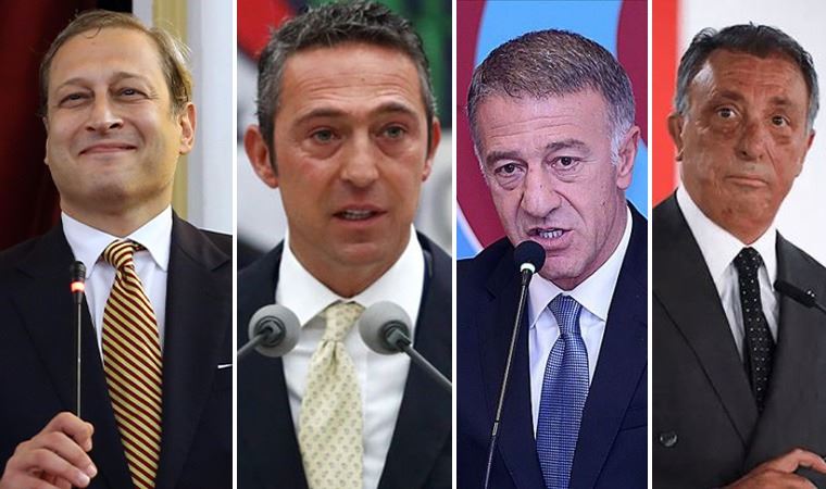 Beşiktaş, Fenerbahçe, Galatasaray ve Trabzonspor'dan ortak çağrı: Hakkımızı istiyoruz!