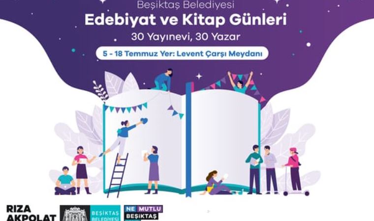 Beşiktaş'ta'edebiyat ve kitap günleri' başlıyor