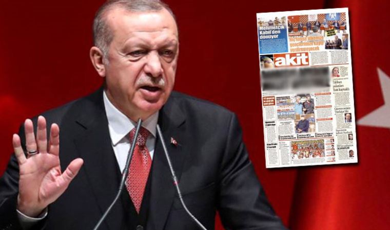 Akit'ten Erdoğan'a tehdit