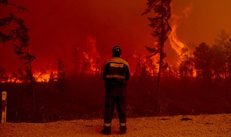Rusya'daki orman yangınları 2 milyon hektara yaklaştı