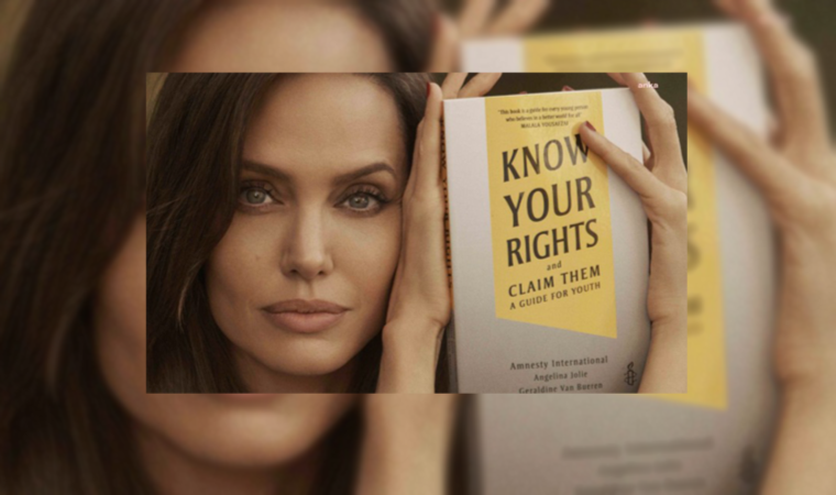 Angelina Jolie ve Af Örgütü'nden çocuk hakları kitabı