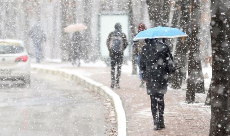 Meteoroloji'den 'kar yağışı' uyarısı