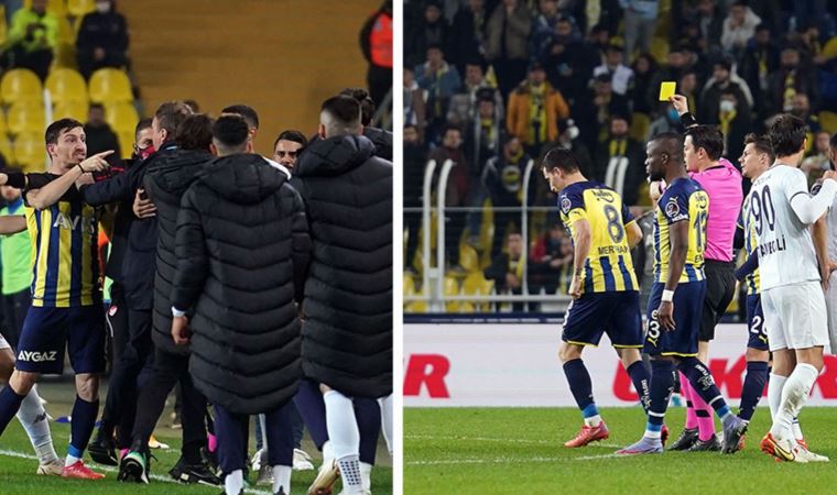 Belhanda’nın Fenerbahçe’ye attığı gol sonrası gerginlik