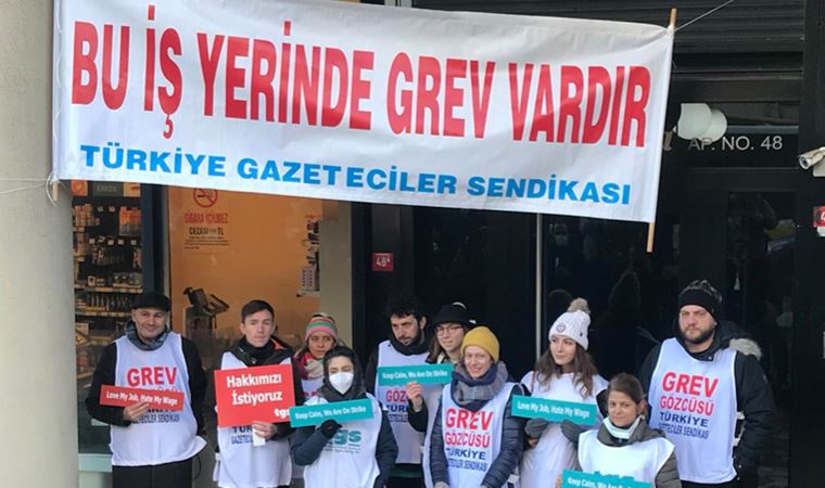 BBC Türkçe emekçileri greve çıktı