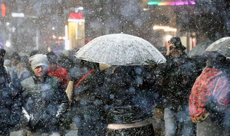 Meteoroloji'den 10 kent için kuvvetli kar yağışı uyarısı