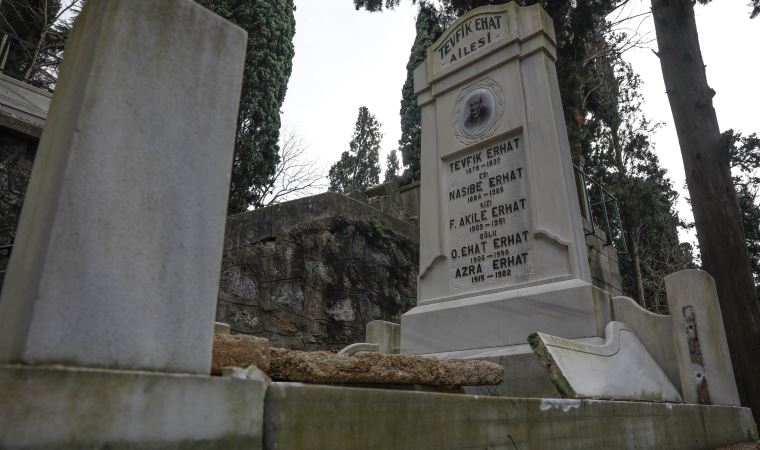 İBB Miras tespit etti: Azra Erhat'ın mezarına ikinci saldırı