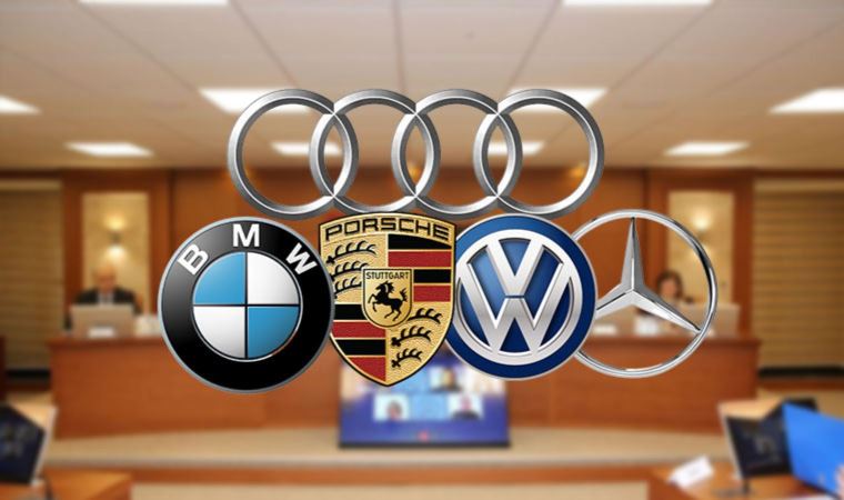 Audi, Porsche, Volkswagen, Mercedes-Benz ve BMW'nin sözlü savunma toplantısı başladı