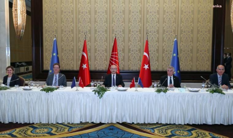 Kemal Kılıçdaroğlu, Avrupa Birliği üyesi ülkelerin büyükelçileri ile buluştu