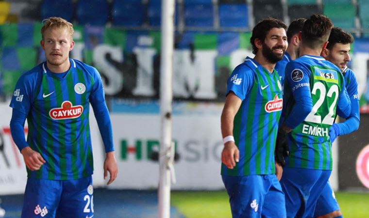 Düşme hattındaki 6 puanlık maçta Çaykur Rizespor, Antalyaspor’u devirdi