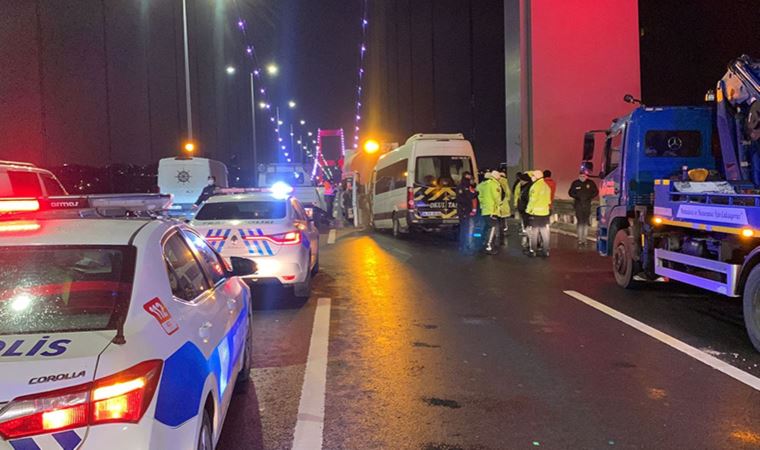 Son dakika | Fatih Sultan Mehmet Köprüsü'nde feci kaza: 1 ölü