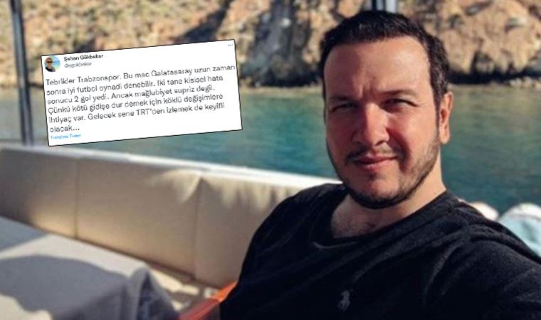 Şahan Gökbakar'dan dikkat çeken Galatasaray paylaşımı