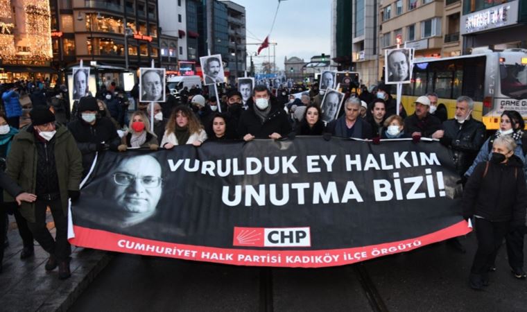 CHP, Uğur Mumcu'yu Kadıköy’de andı