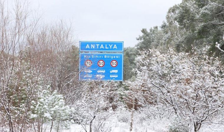 Meteoroloji müdürü uyardı: Antalya'da çığ riski!