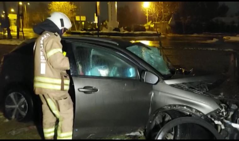 Tuzla’da kaza yapan sürücü şoka girdi: Keşke ben ölseydim
