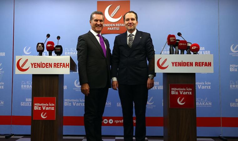 TDP Genel Başkanı Mustafa Sarıgül'den, Fatih Erbakan'a ziyaret