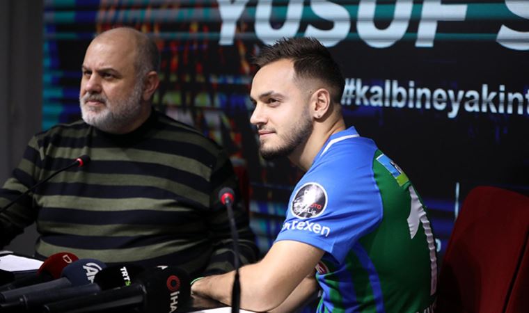 Trabzonspor'dan ayrılan Yusuf Sarı, Çaykur Rizespor'da