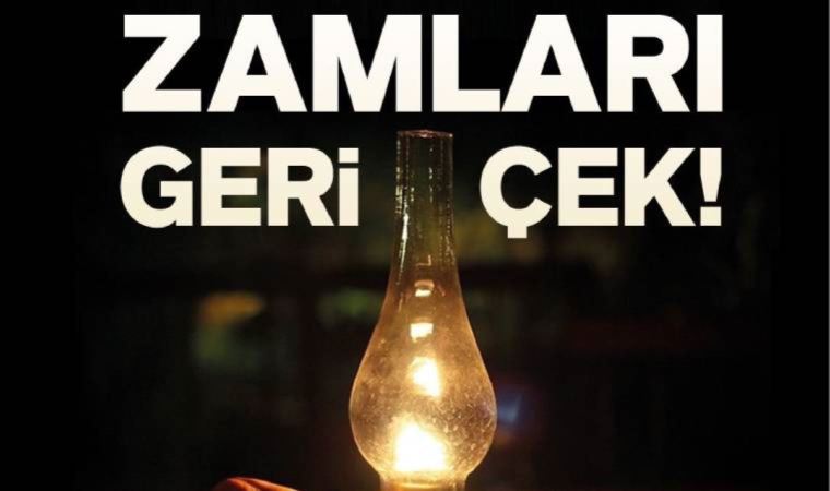 CHP’den elektrik zamlarına karşı gaz lambalı afiş: “Zamları geri çek, zulme son ver”