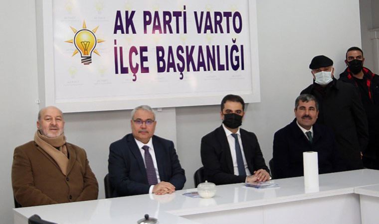 Muş Vali Doç. Dr. İlker Gündüzöz'den AKP'li başkana ziyaret