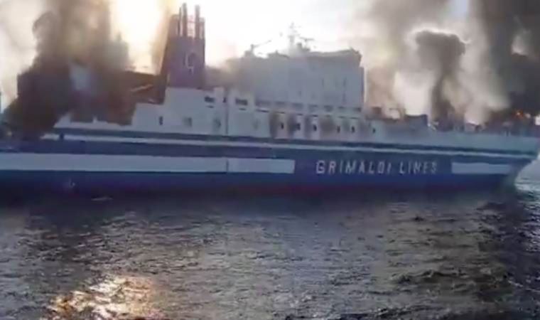 Yunanistan’daki feribot yangınından kurtulan Türk konuştu