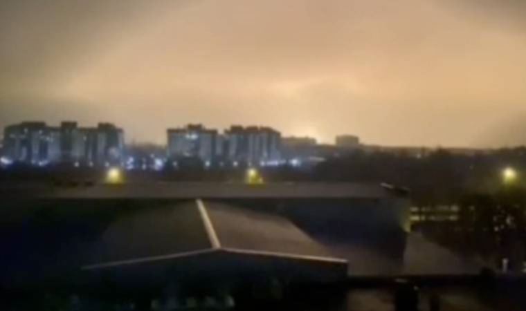 Son dakika: Lugansk'ta şiddetli patlama