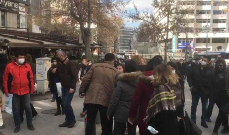 Ankara'da 8 Mart'a çağrı yapmak isteyen kadınlara polis müdahale etti