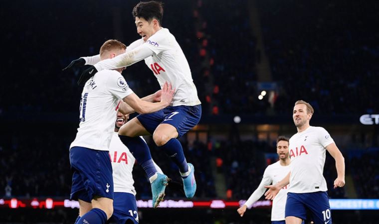 Tottenham, Manchester City'yi 3-2 mağlup ederek yenilmezlik serisini bozdu
