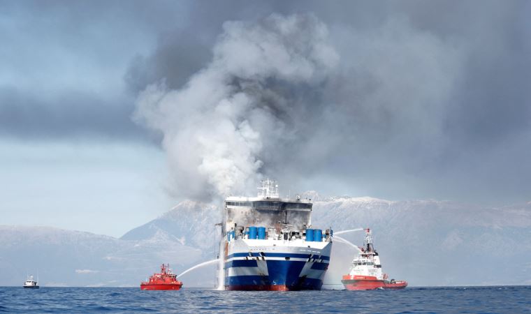 Son Dakika: Yunanistan'daki feribot yangınında kaybolan yolculardan biri bulundu
