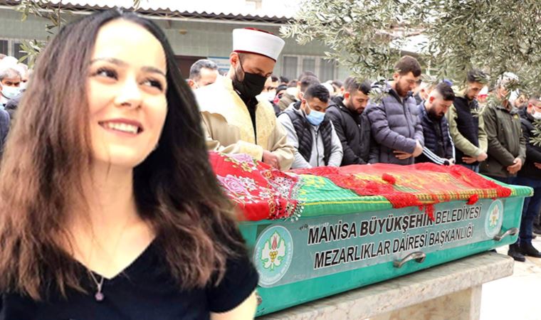 Konya'daki otobüs kazasında ölen Büşra, Manisa'da toprağa verildi