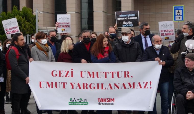 Gezi Parkı davasının dördüncü duruşması başladı: 'Gezi umuttur, umut yargılanamaz'
