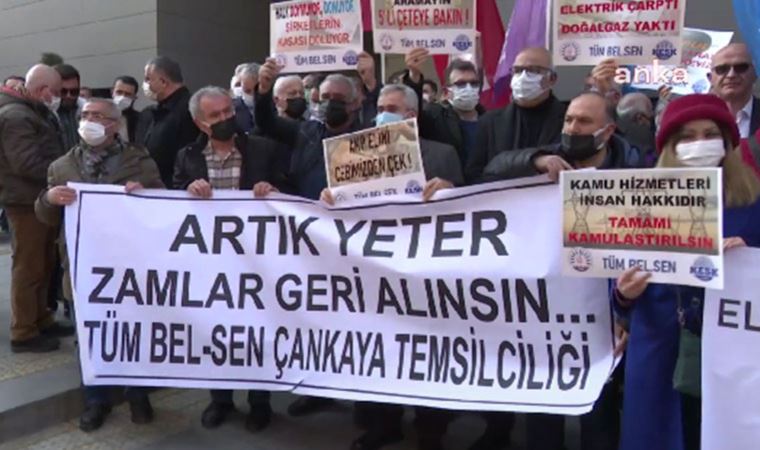 Ankara'da zam protestosu: Bu milleti bir çaya muhtaç ettiniz