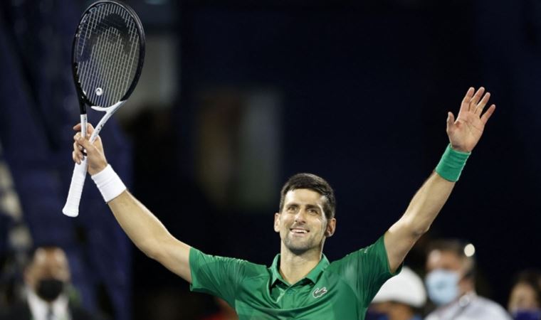 Novak Djokovic Avustralya'nın ardından ilk kez korta çıktı