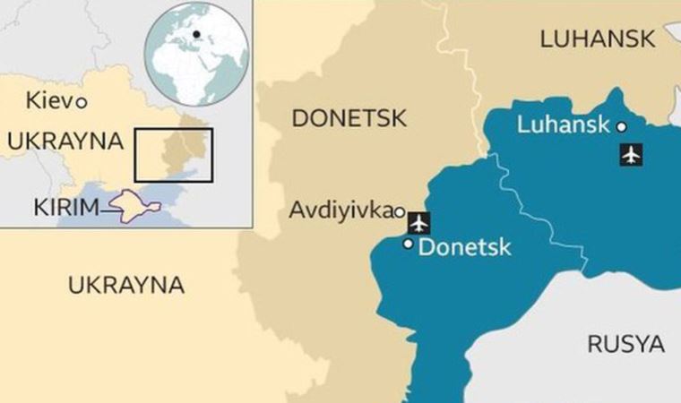 Rusya'nın tanıdığı Donetsk ve Luhansk nerede ve statüsü ne?
