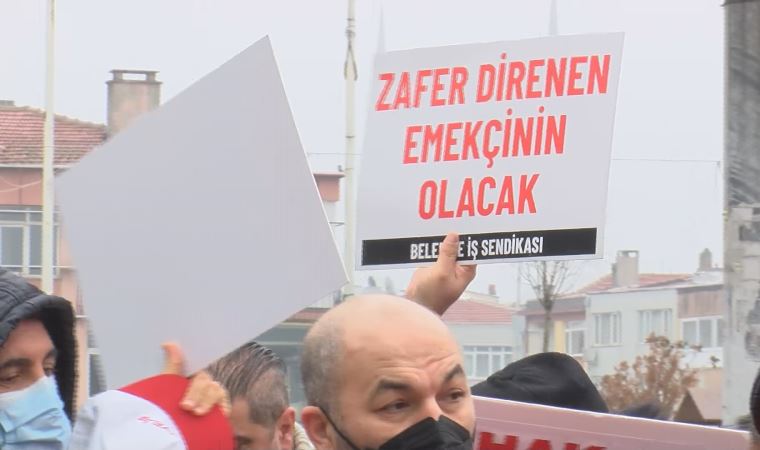 Bakırköy Belediyesi'ne işten çıkarma protestosu