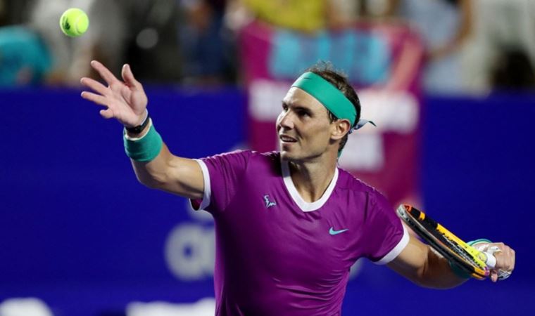 Rafael Nadal Meksika Açık turnuvasında yoluna devam ediyor