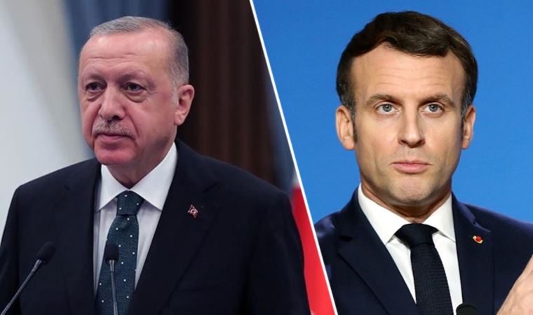 Son dakika: Cumhurbaşkanı Erdoğan Fransa Cumhurbaşkanı Macron ile görüştü