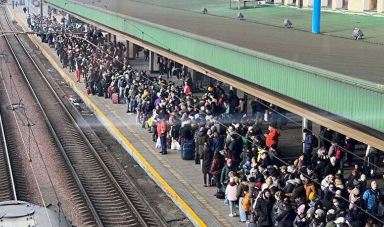 Türk vatandaşları Kiev ve Harkiv’den trenle tahliye edilecek
